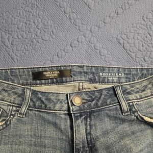 Simply Vera Vera Wang Classic Blue Cropped Jeans